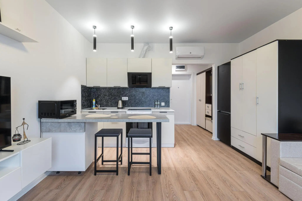 Апартаменты Flat Inn на Новоостаповской в ЖК «Первый Дубровский»
