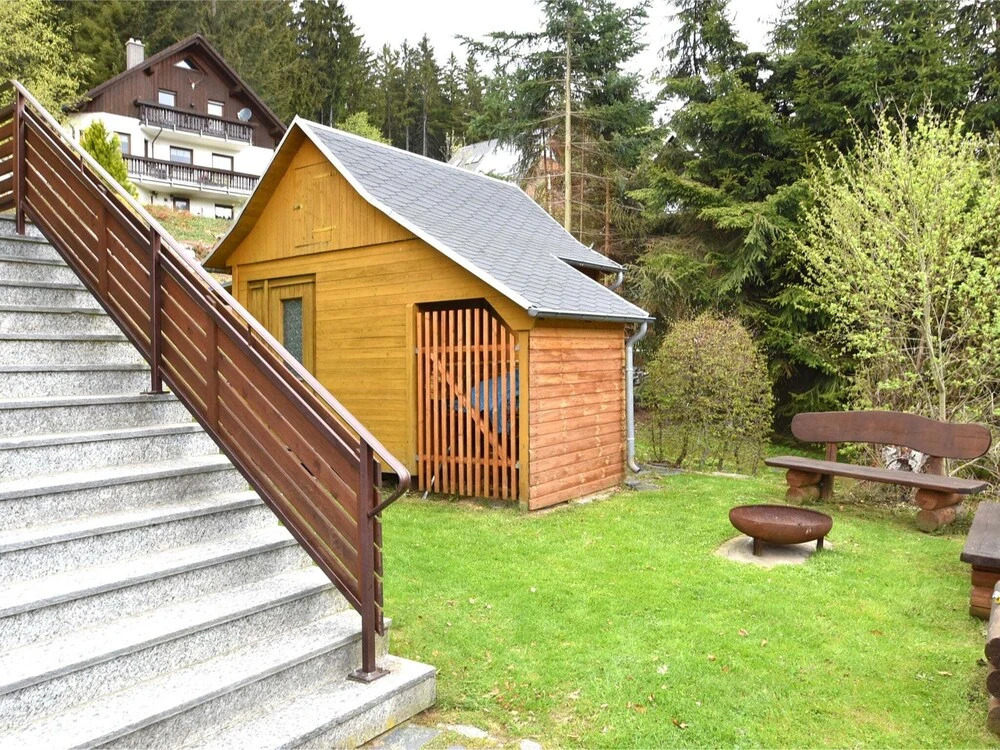 Cosy holiday home with sauna, terrace and garden in the Ore Mountains