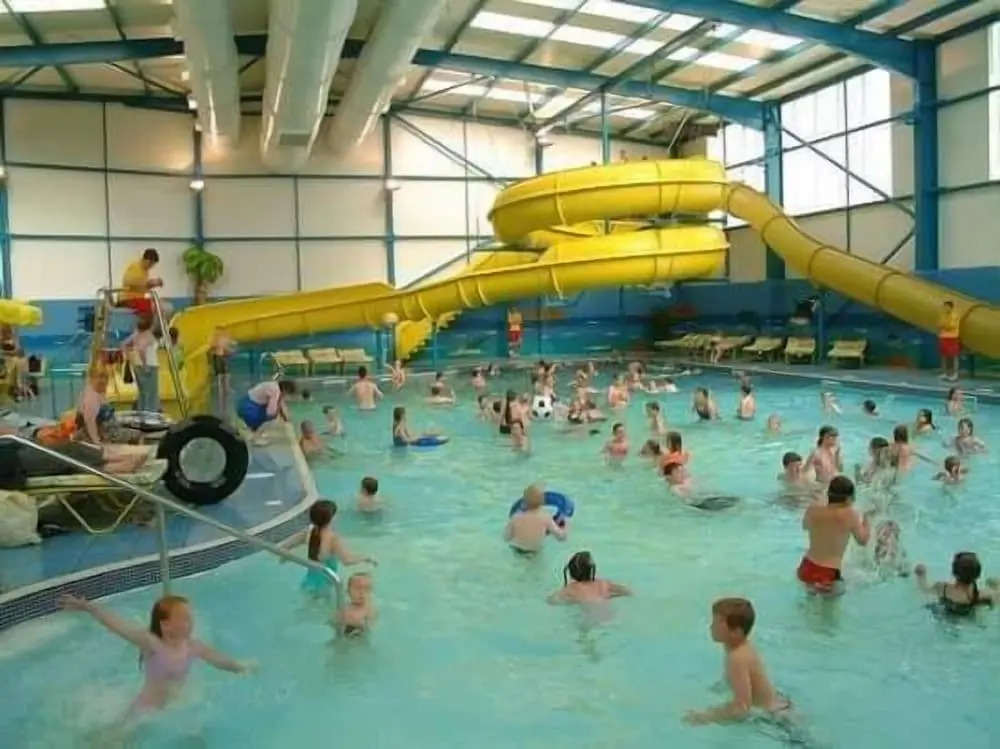 Family Caravan-pets-golden Palm-pool-arcades