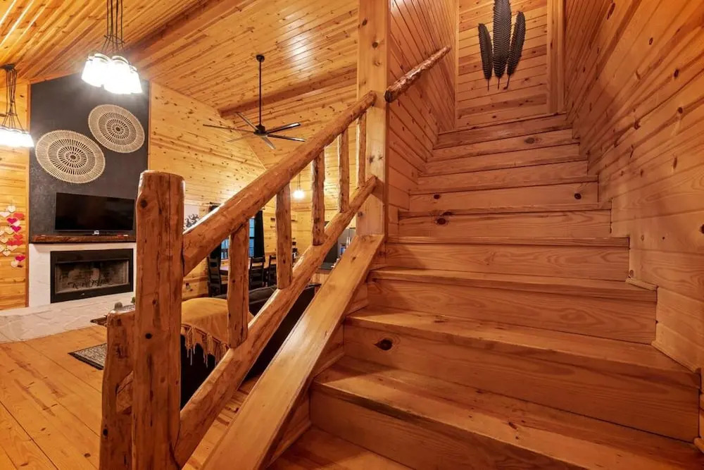 Cabin Creek Fire Pit Hot Tub