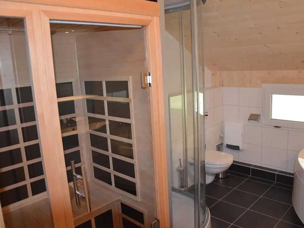 Spacious Chalet With IR Sauna and Whirlpool