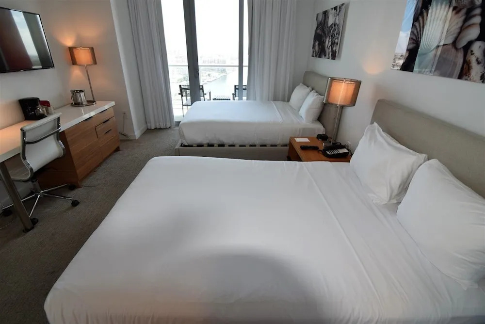 Superb Ocean, Bay & Skyline View Residence 2 Bed 2 Bath @ Beachwalk Resort