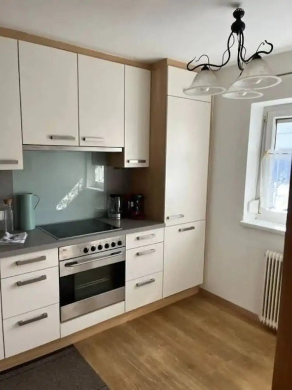 Apartment mit Gartenblick