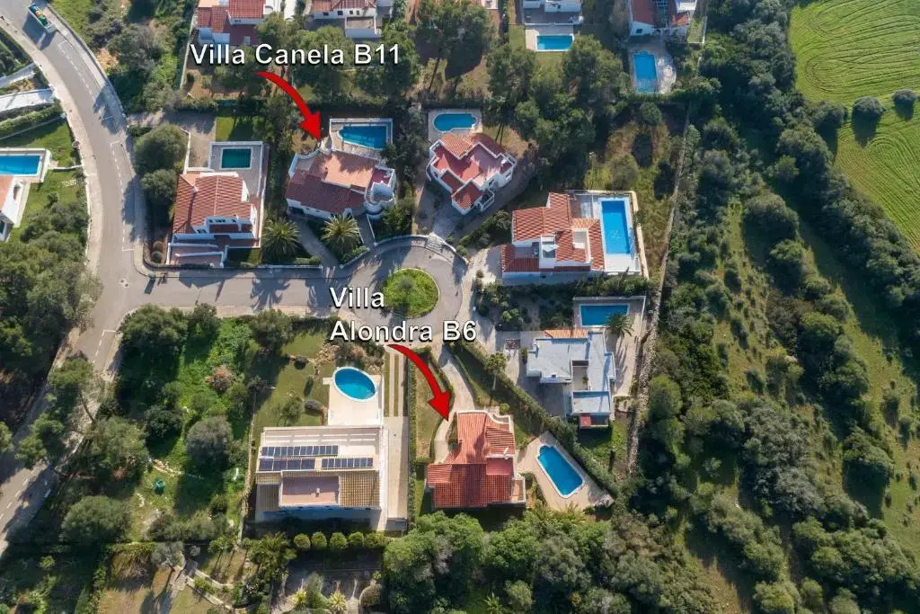 VILLA CANELA B11 by BookMenorcaVillas with see views