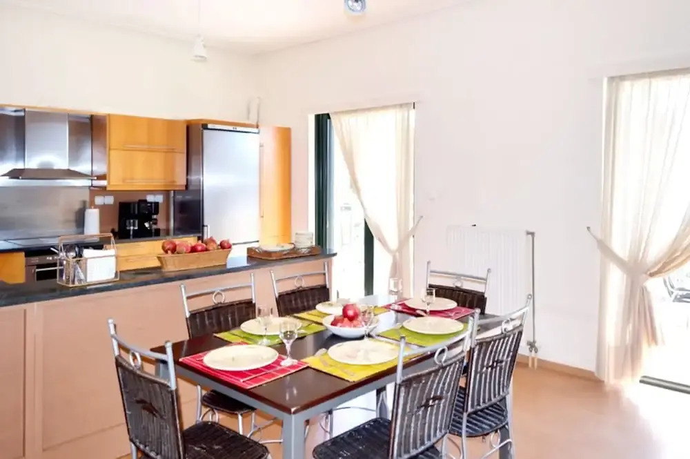 Villa With 4 Bedrooms in Karistos, With Wonderful sea View, Enclosed G
