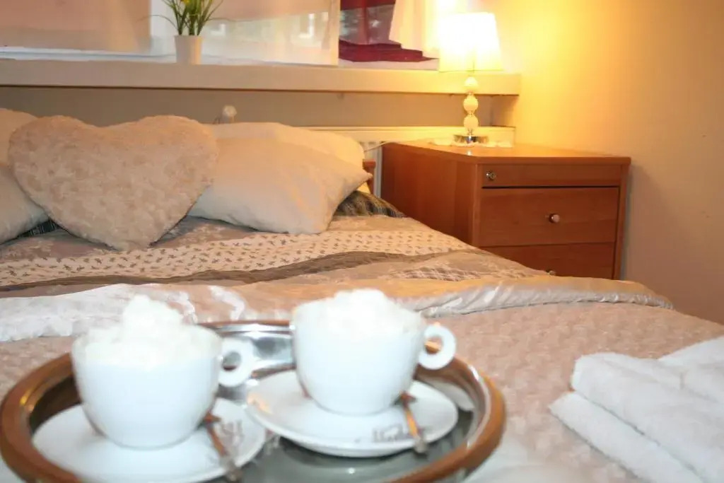 Apartament z baldachimem i pięknym widokiem Olsztyna