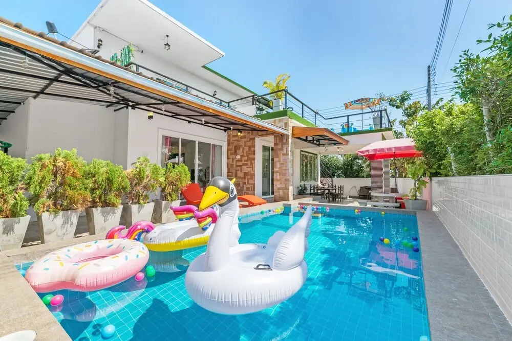 Timeless pool villa by Favstay