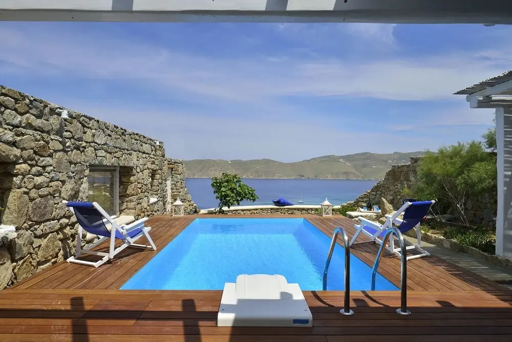Villa Princess 1 4Bed with Pool Panormos Beach