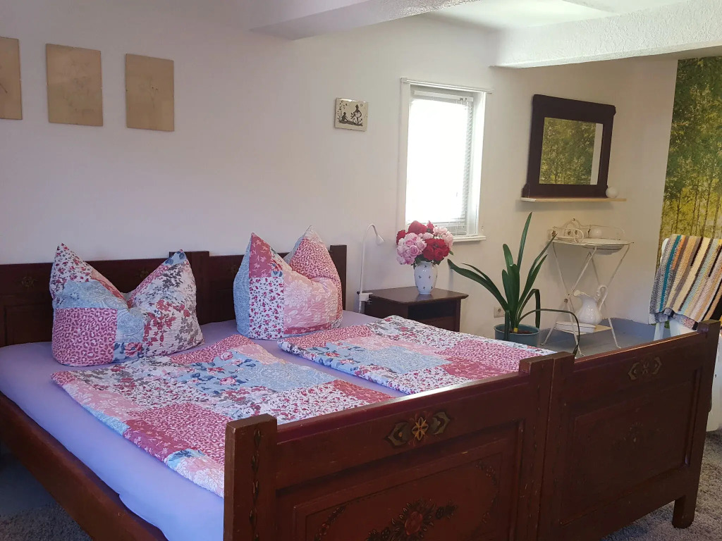 Charming holiday home with natural garden in Kaltennordheim-Thuringia