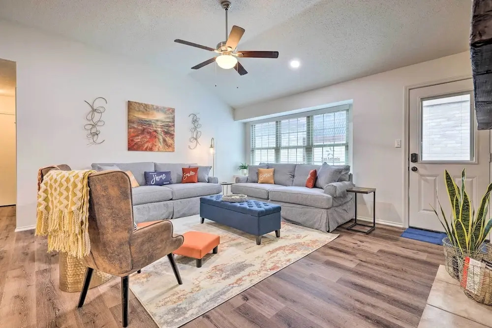 San Antonio Family Home w/ Game Room & Fire Pit!