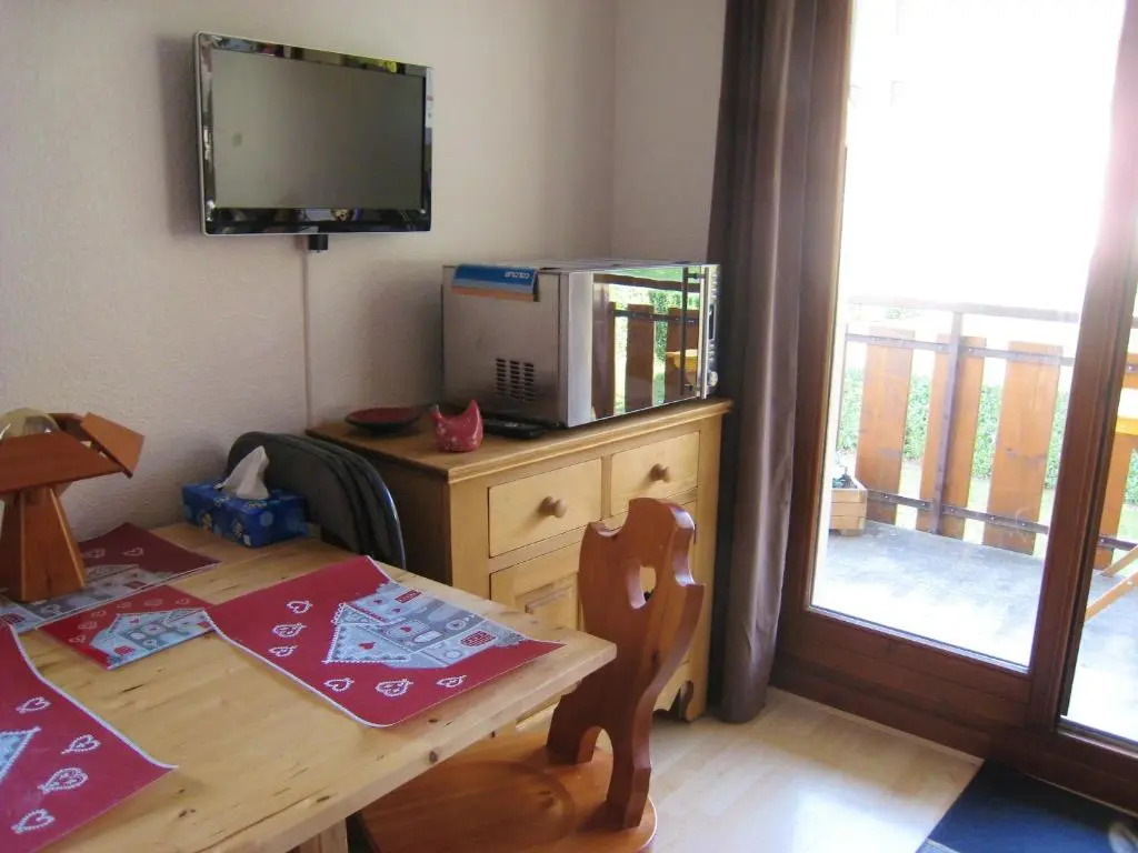 Appartement d'une chambre a Bernex a 50 m des pistes avec balcon et wifi