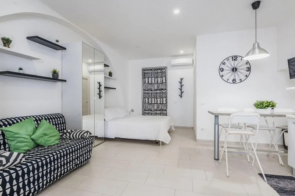 Black and White Apartment