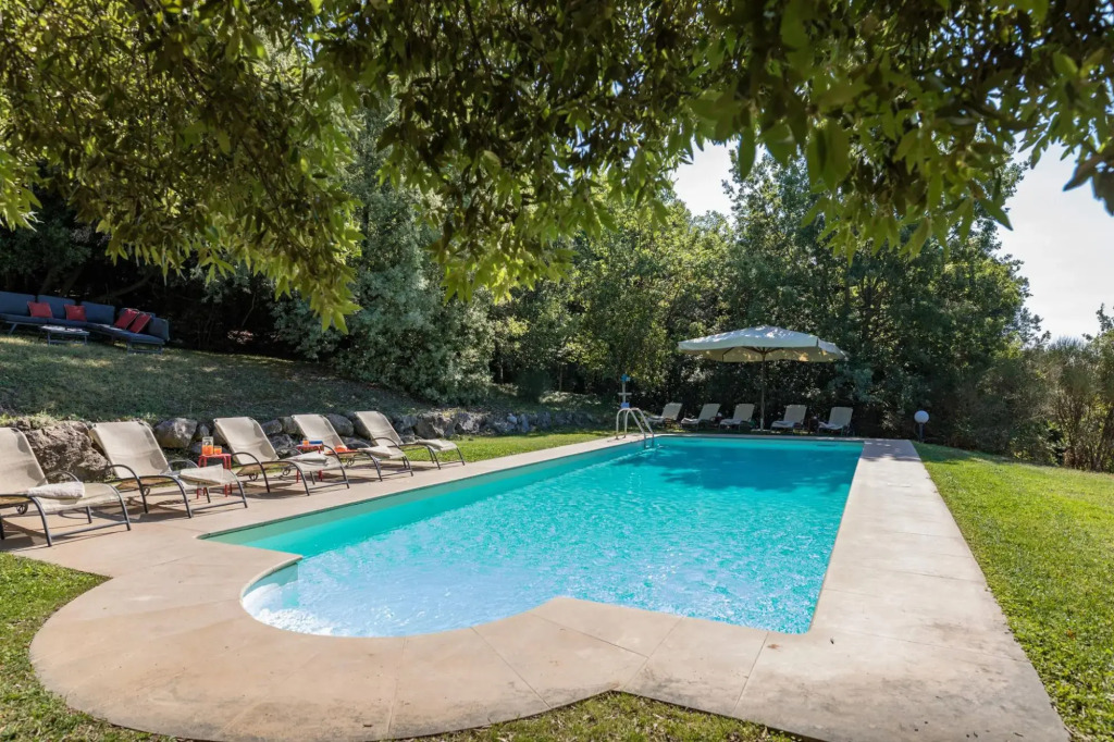 Charming villa with private garden and pool, located in panoramic position between Firenze, Volterra-VILLA LINCHIANO
