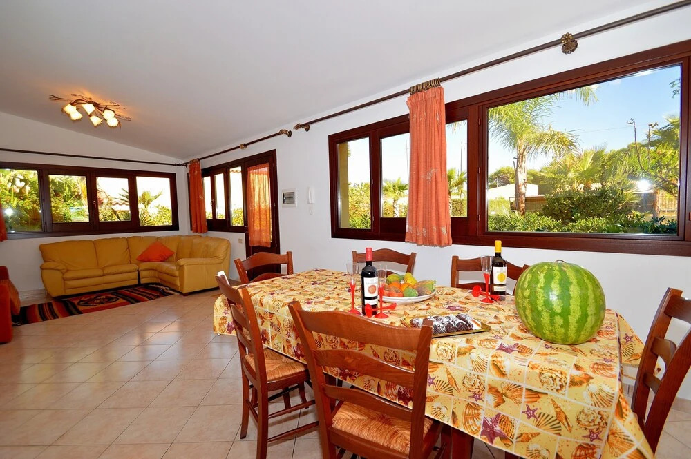 Villa Minoa con piscina