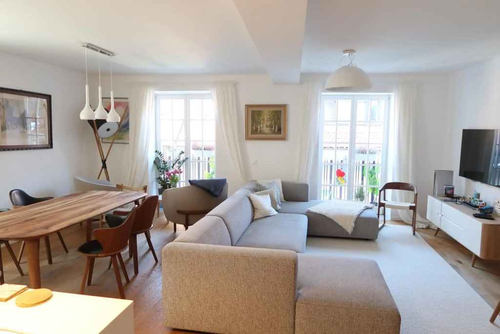 Top view residence in central Ljubljana