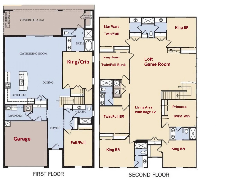 Luxury 9BR Villa With Pool SPA No Rear Neighbor
