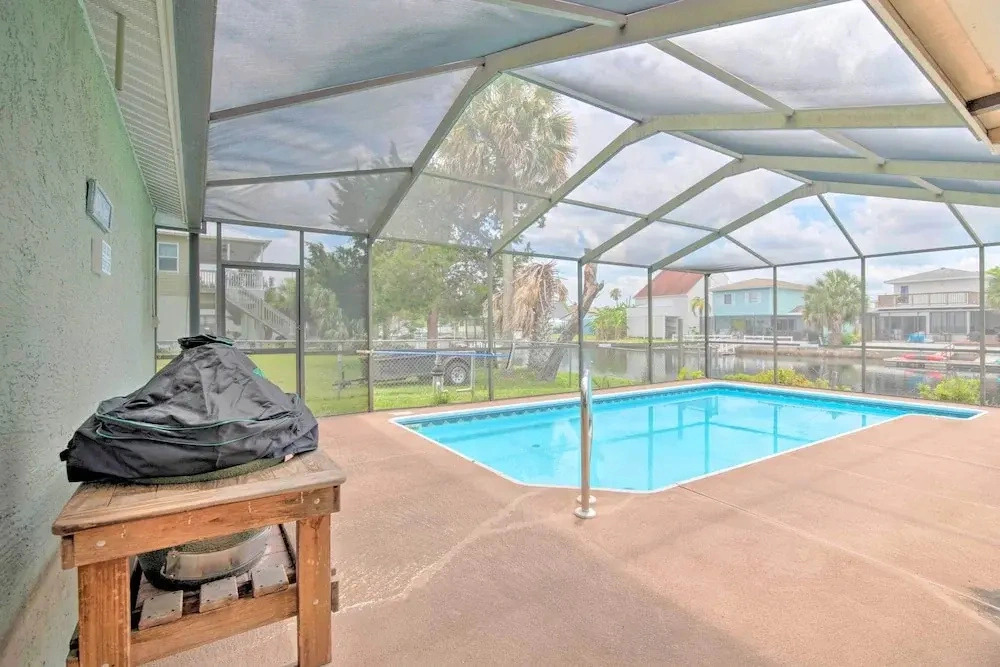 Hernando Beach Home w/ Pool & Canal Access