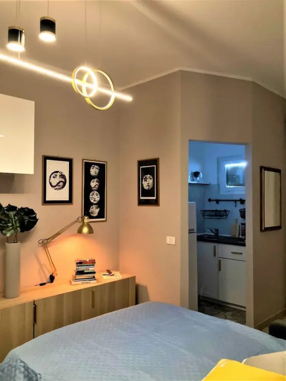Bright studio with balcony - Visconti 14