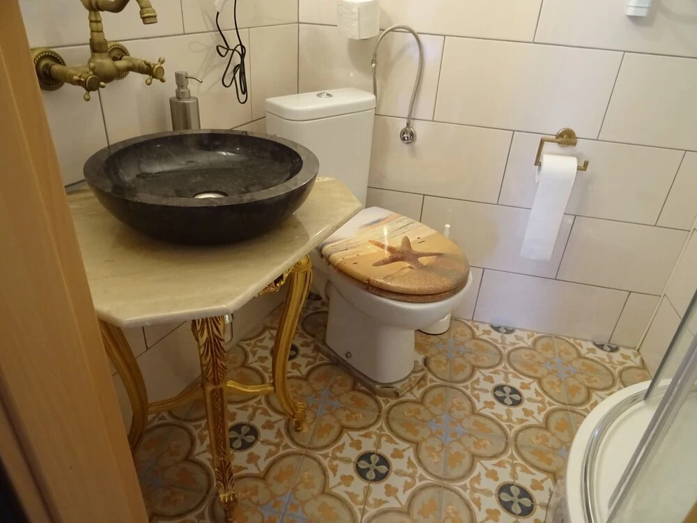 Villa Imperia, Museums-Hotel, Treppensteigen