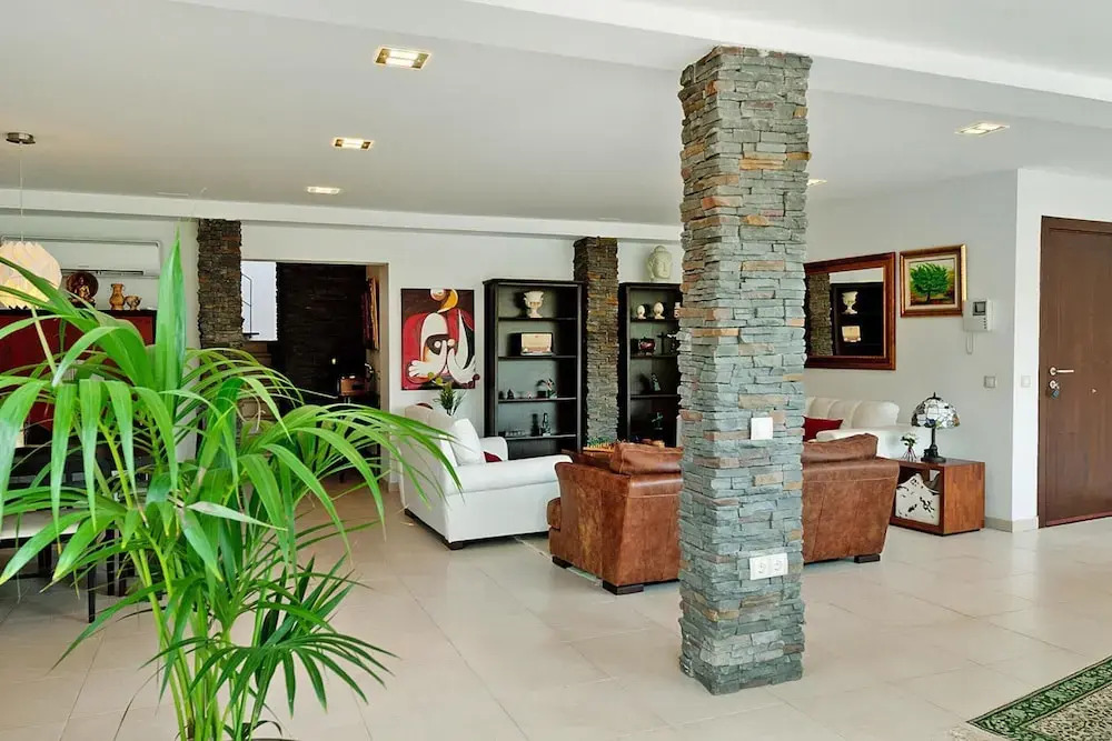 Villa With Pool and Extravagant Architecture