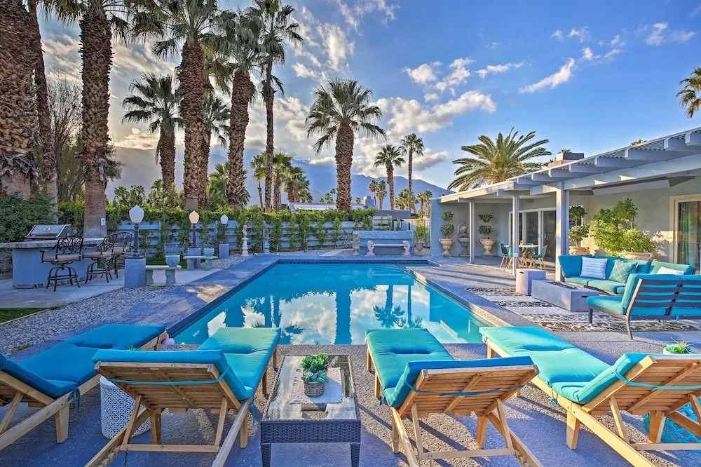 Pet-friendly Palm Springs Escape w/ Heated Pool!