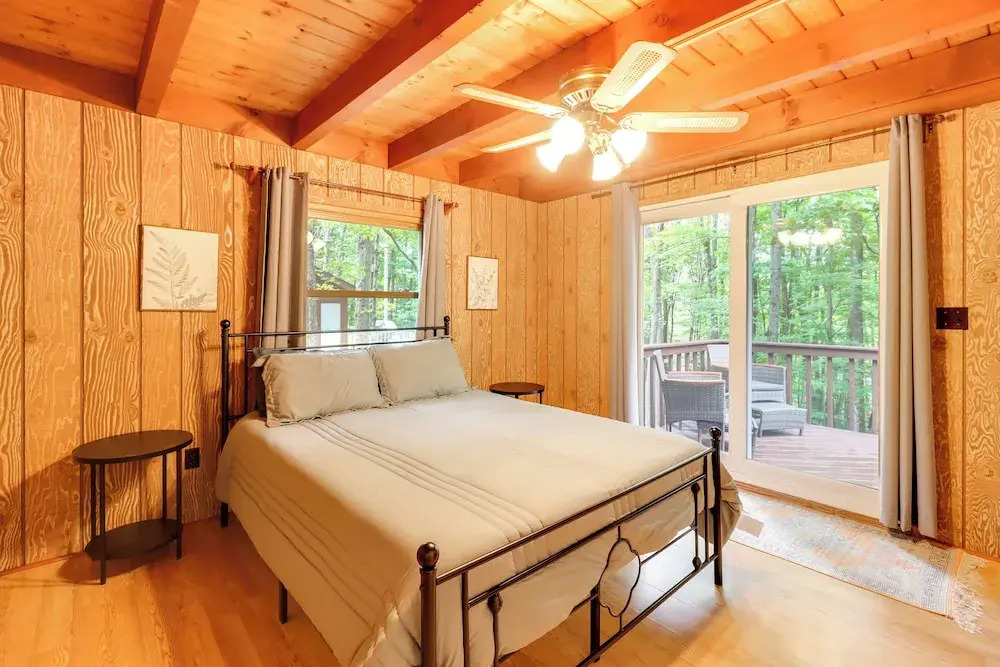 1 Mi to Lake, Golf & Ski Access: The Hideout Home!