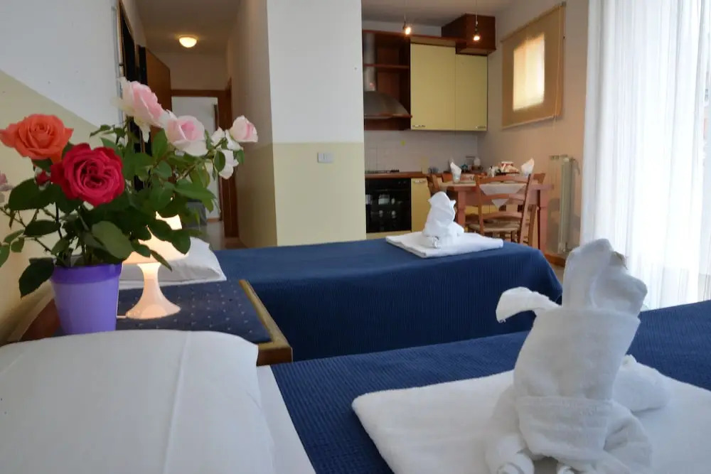 Two-room Apartment for 3 People With Kitchen and Private Bathroom