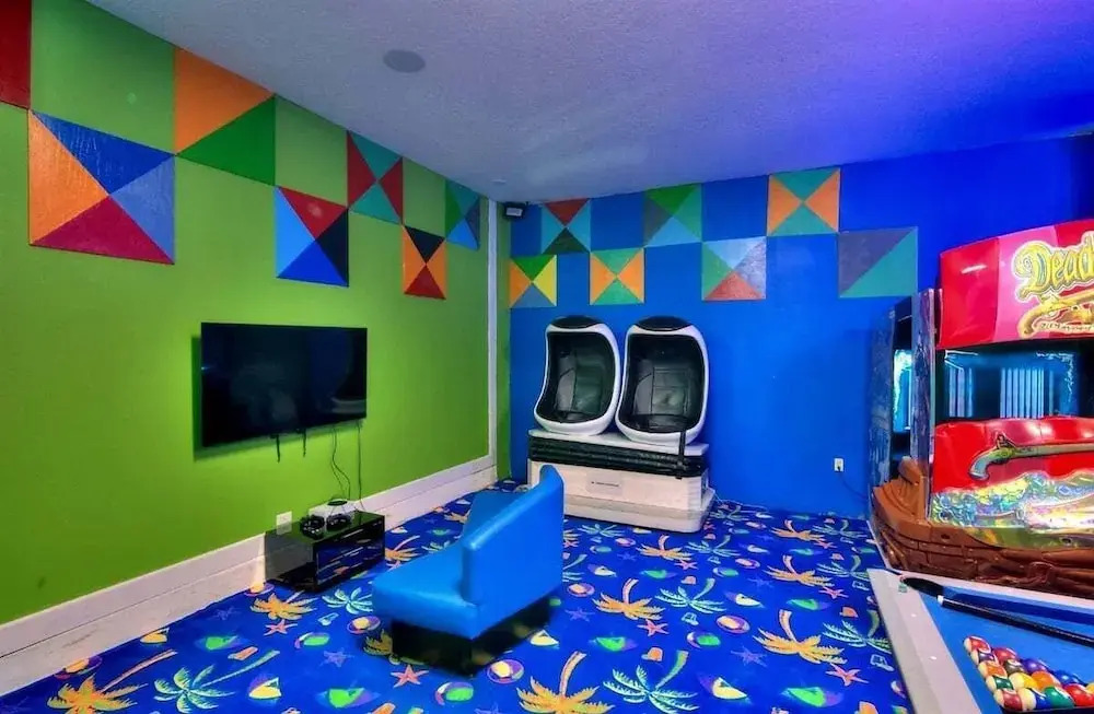2421-14-rd- Sports Themed Home With Bowling Alley