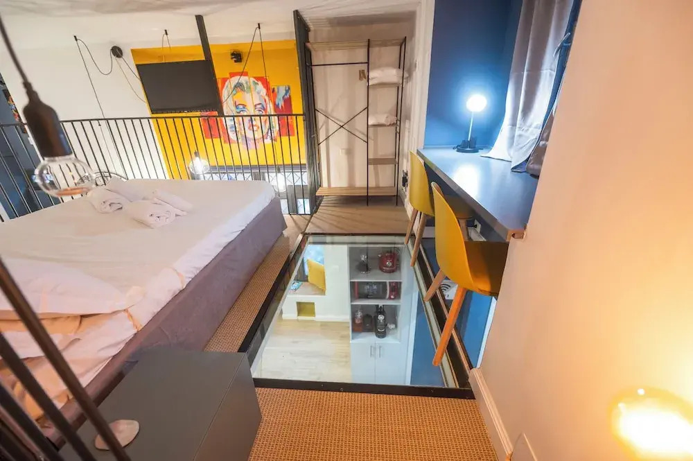 Design and Colorful Loft near Villa Pamphili