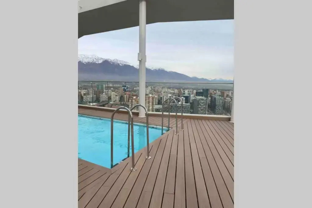 Apartment Increíble En El Piso 38, Las Condes, Al Lado Del Distrito De Lujo, Parques.