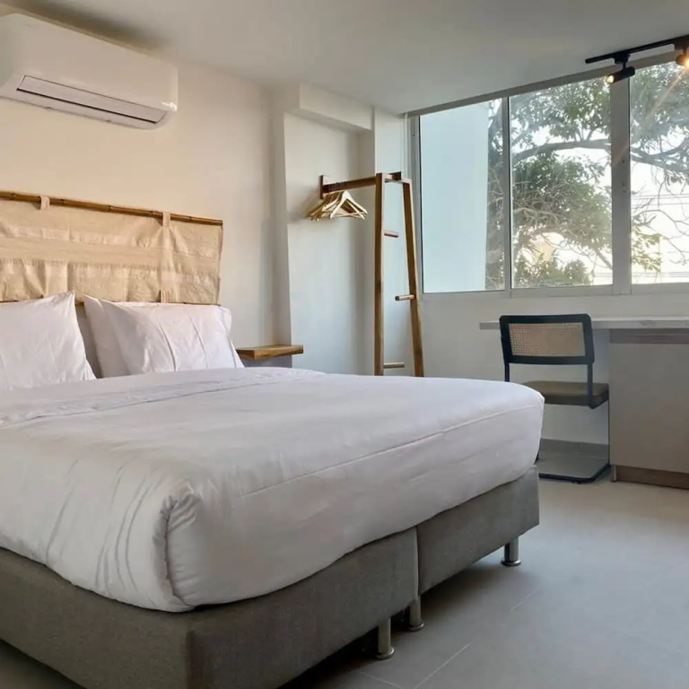 w Cozy 2BR w Balcony n AC in Cartagena