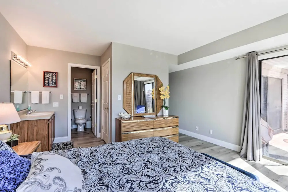 Fireplace & Water Views: Lake Ozark Condo!