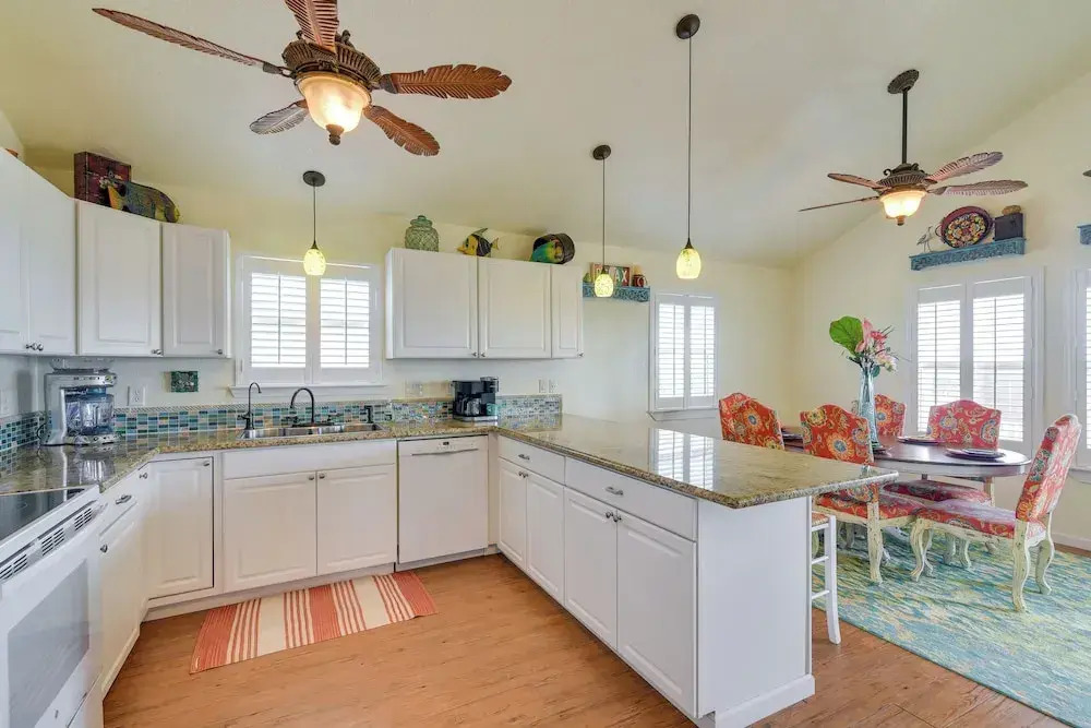 Walk to Shore: Surfside Beach Home w/ Bay Views