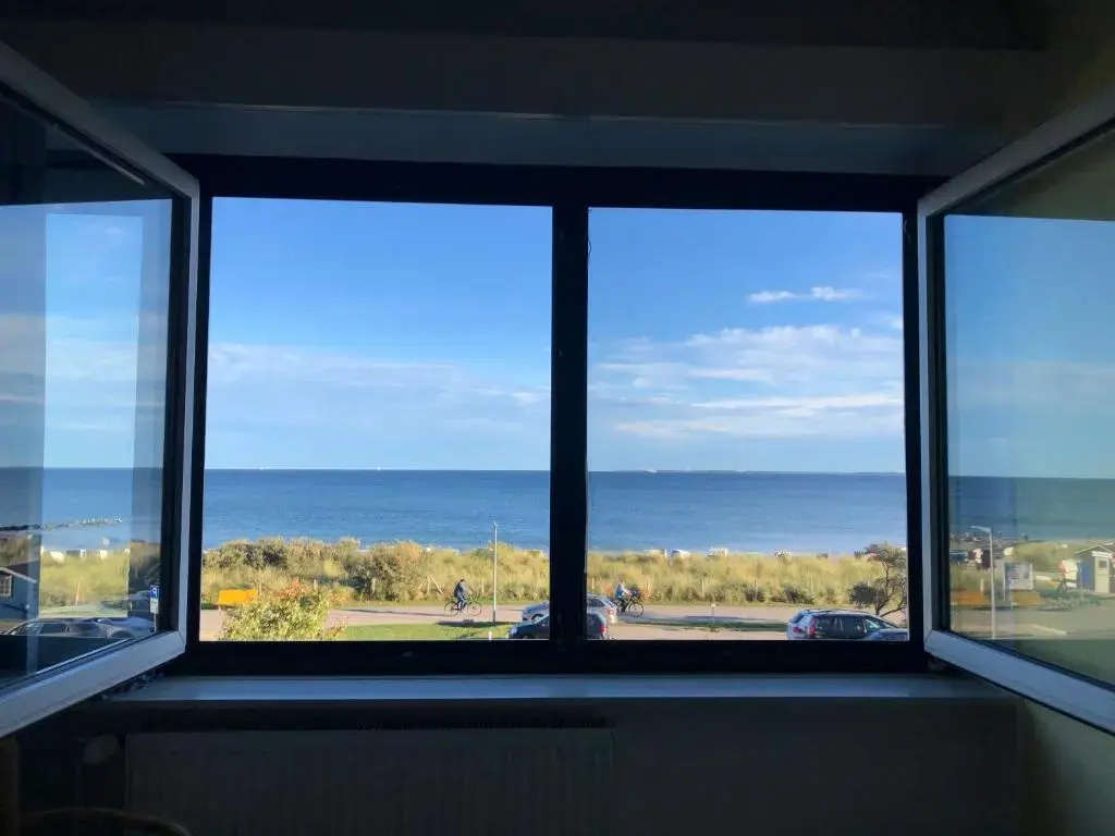 Direkt am Strand mit Meerblick perfekt für 2 Personen