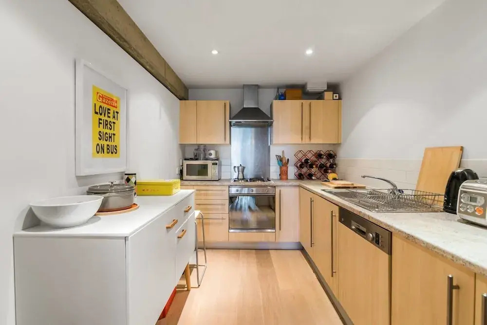 An Architectural 1 Bedroom Apartment