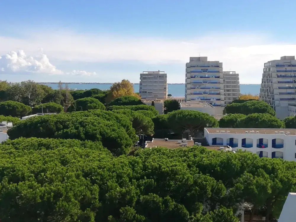Apartment With 2 Bedrooms in La Grande-motte, With Wonderful sea View