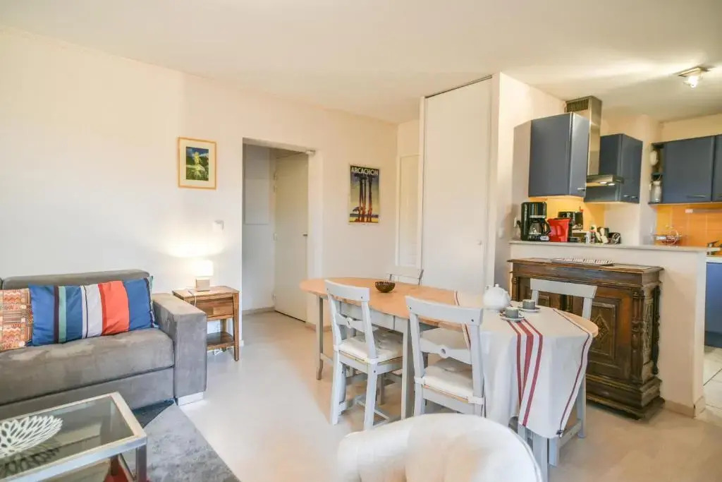 Superbe appartement en plein coeur d'Arcachon pour 4 personnes avec parking