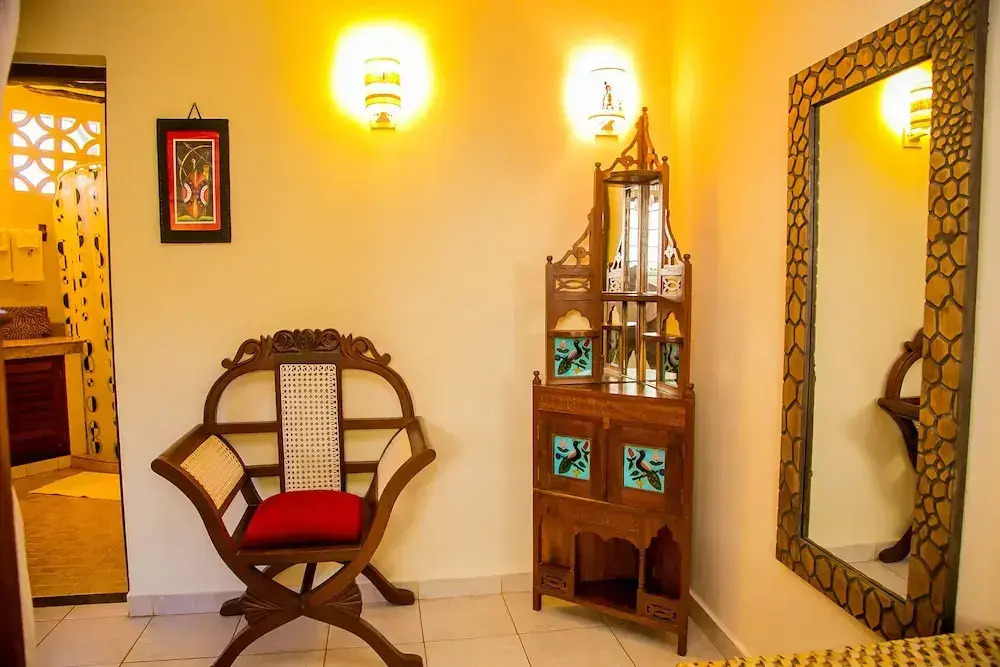 Charming 1-bed Cottage in Diani Beach 10min to bea