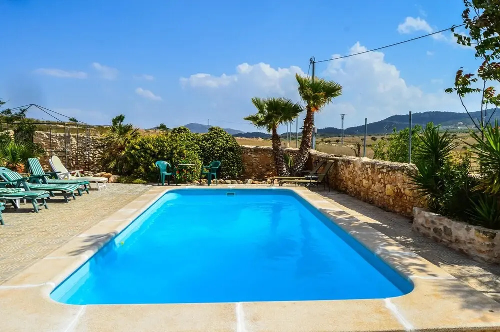 Chalet With 8 Bedrooms in Abanilla, With Wonderful Mountain View, Private Pool, Furnished Terrace
