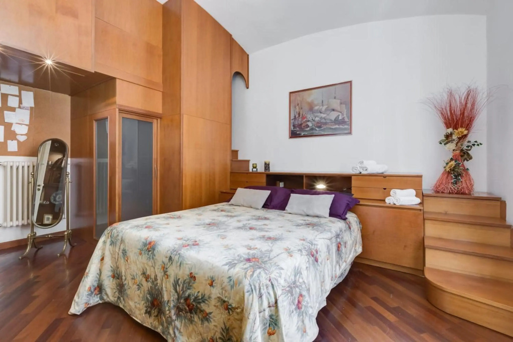 2 bedrooms appartement with city view balcony and wifi at Roma