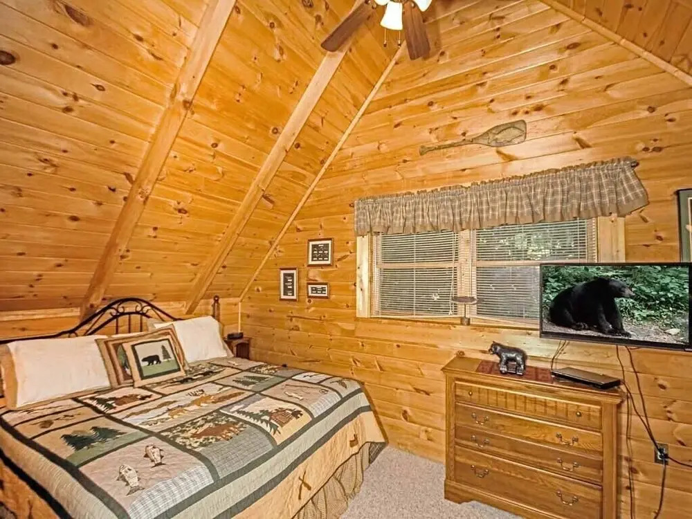Bear Country Cabin, 2 Bedrooms, Sleeps 6, Private, Foosball, Hot Tub