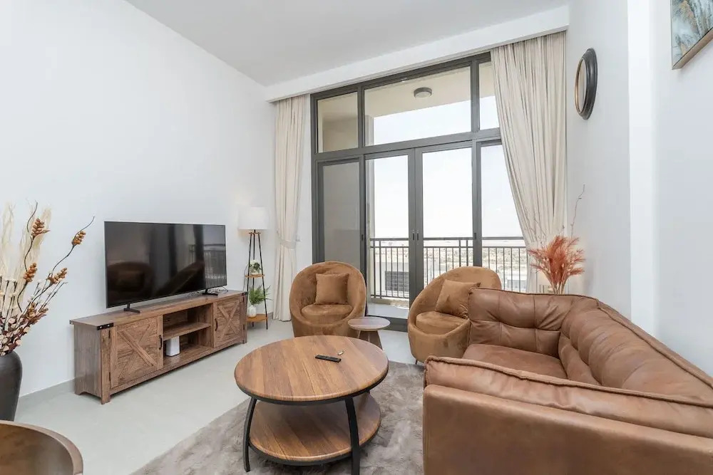 Stunning 1 BR With Pool View in Rawda Apartments