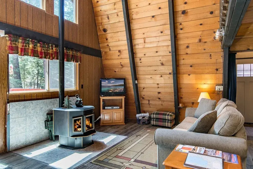 Snug Log Cabin In Carnelian Bay by RedAwning