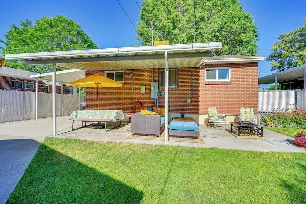 Private Patio & Gym: Spacious Salt Lake City Home!