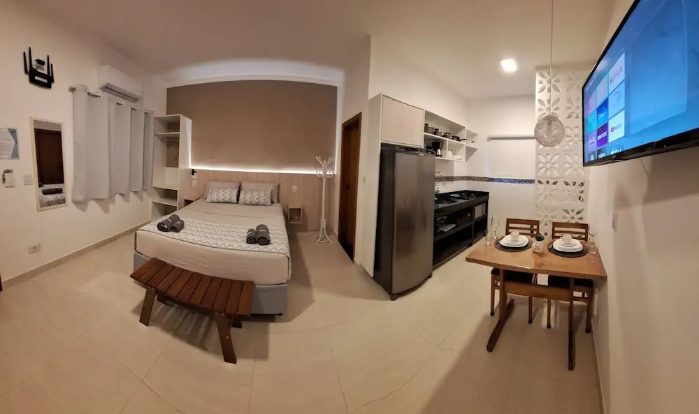 Pousada Solarium Flats Itagua Próximo ao Aquário e a Praça da Baleia