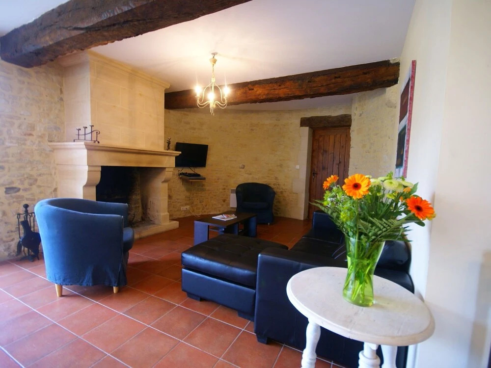 Cozy Farmhouse in Maisons With Fireplace
