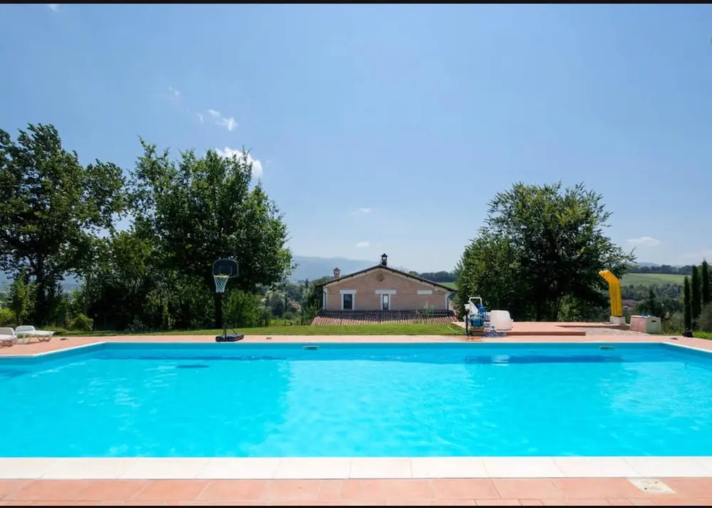 House With 2 Bedrooms in Spoleto, With Wonderful City View, Pool Acces