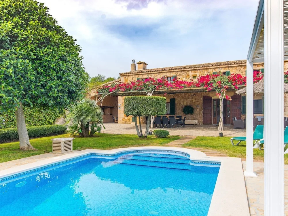 A Typical Majorcan Country House With Private Pool