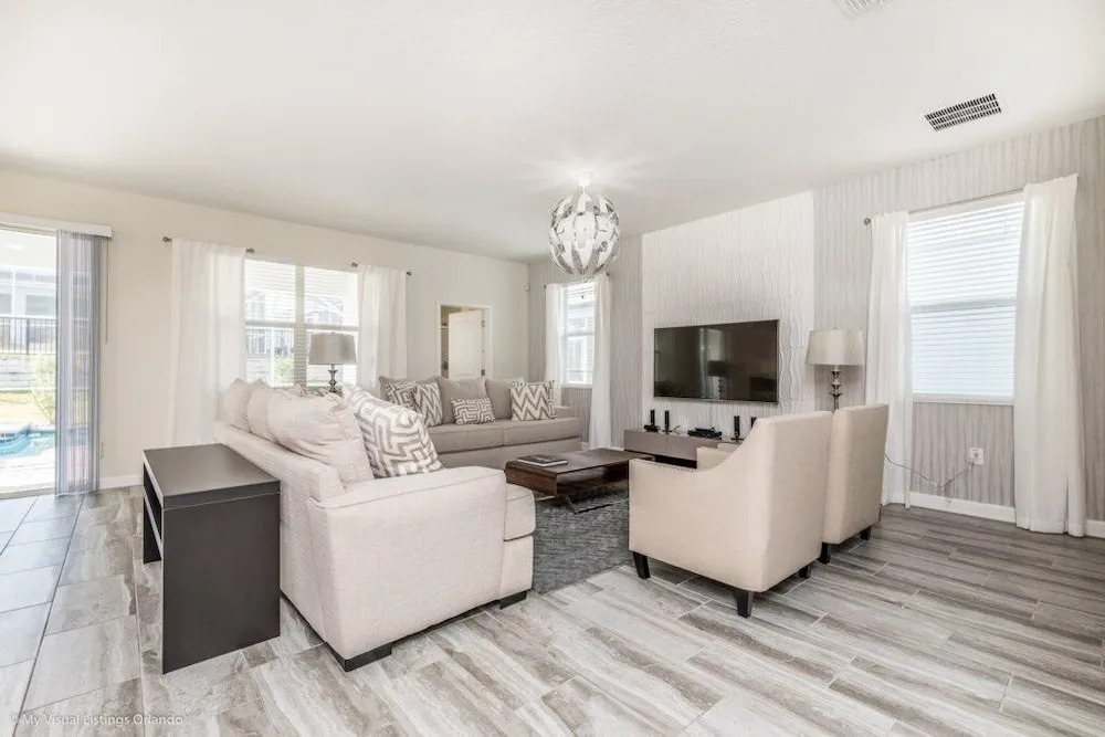 1570ol High End Champions Gate Furnished 6 Bed 6 Bedroom Villa