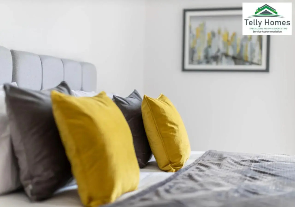 10 percent off weekly and 20 percent off monthly bookings - Marigold unit at Telly Homes Limited Birmingham City Centre -2 bedroom Apartment, Free WIFI